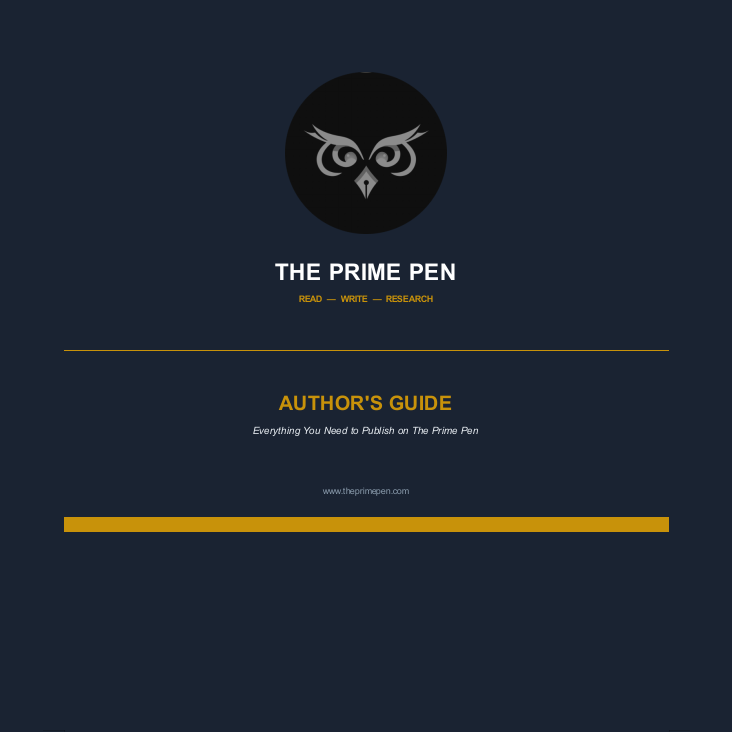 A guide to publish on Prime Pen!